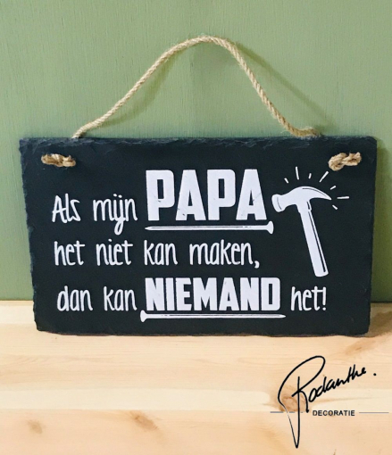 Natuurstenen Bordjes