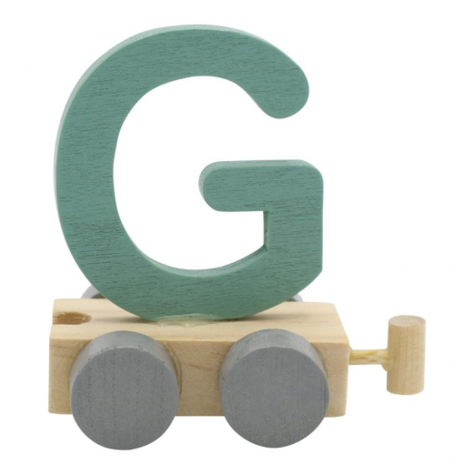 Treinletter G Roze