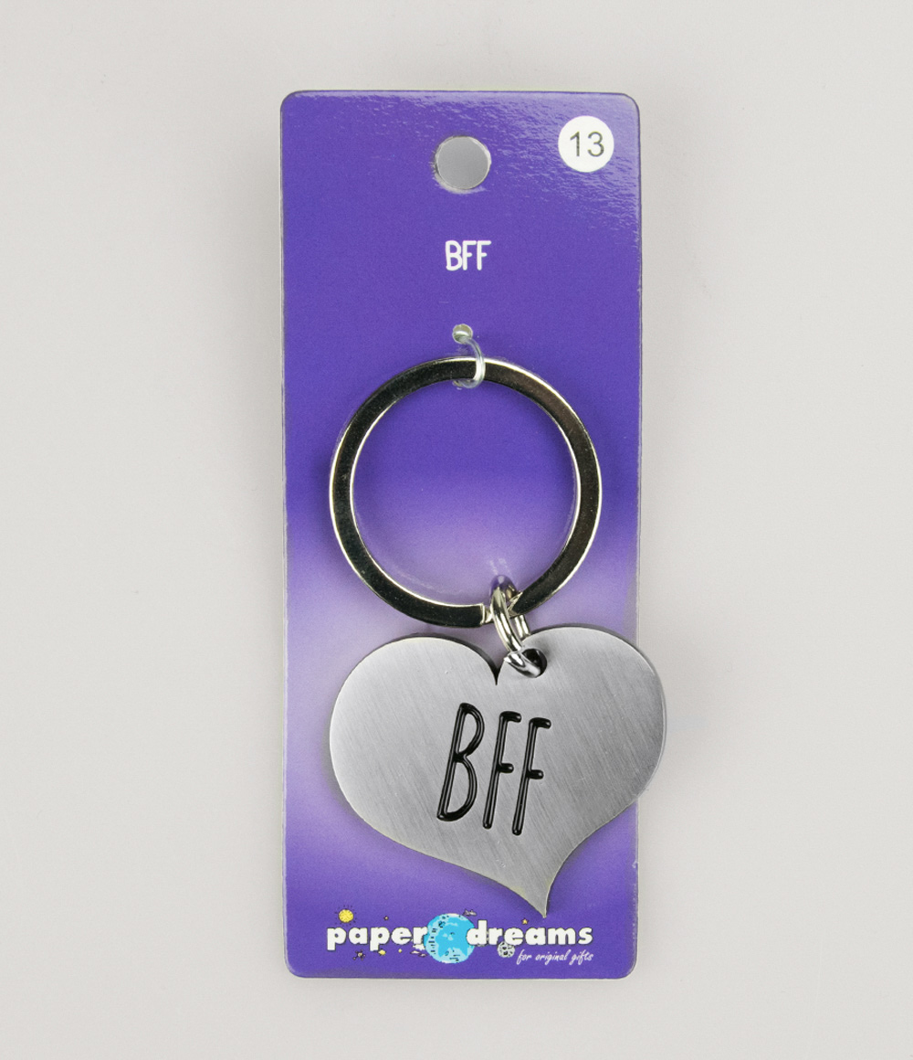 Hart sleutelhanger - BFF