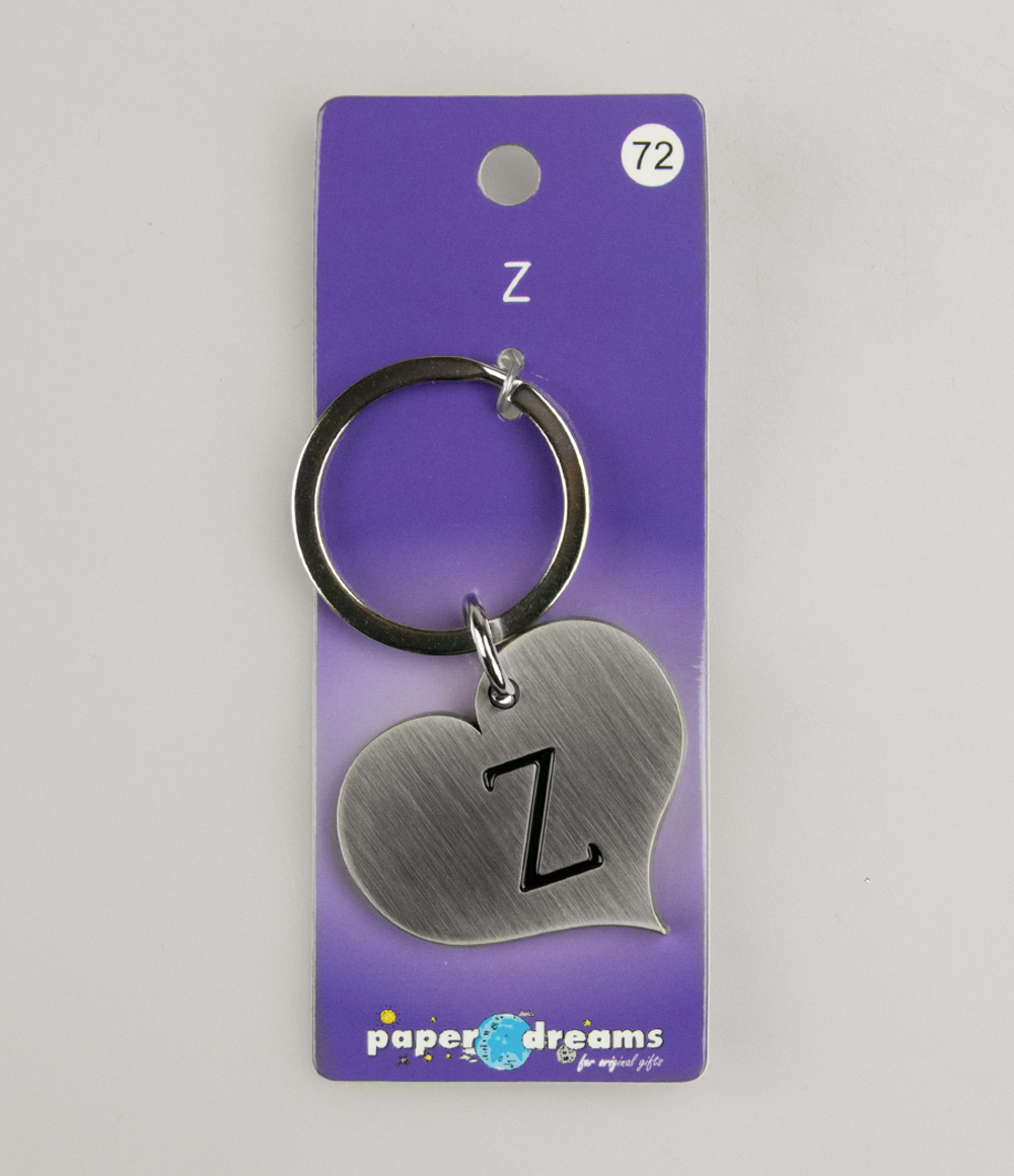 Hart sleutelhanger - Z